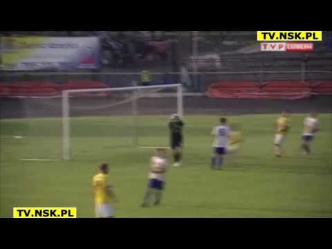 tv.nsk.pl 2013-07-27 Motor Lublin - Olimpia Zambrów 1-1 (1-1) bramki relacja wywiad z trenerem