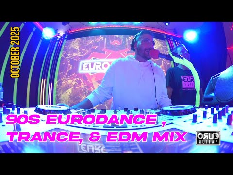 Euro Nation Studio Sessions #3 - 90s Eurodance, 2000s Trance & EDM Mix (4K) 🔥🎧