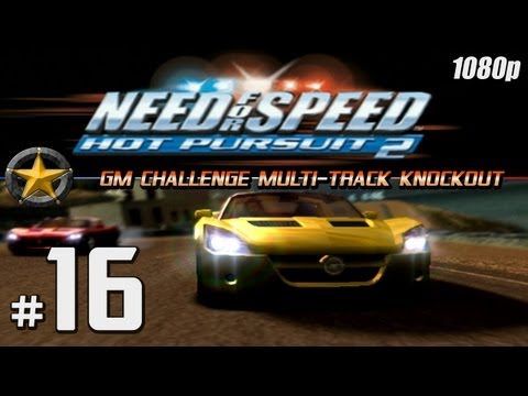 NFS Hot Pursuit 2 [1080p][PS2] - Part #16 - GM Challenge Multi-Track Knockout