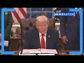 Trump Signs Executive Order Aimed At Drug And Substance Addiction Abuse