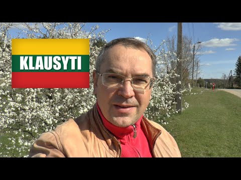 TIK LIETUVIŠKAI 14 - TO LISTEN - Klausyti (English @ CC)