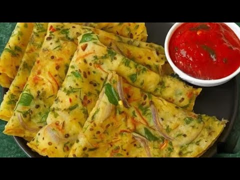 Veg Paratha | Breakfast Recipes | Healthy Kids Lunch Box Recipes | Indian Recipes