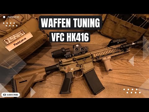 EXTREMES AIRSOFT WAFFEN TUNING DER VFC HK416 A5 GBB | Paddyeve