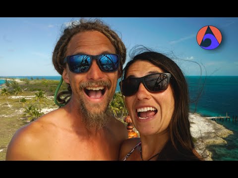 Sailing the BAHAMAS : Sapona Wreck, Gun Cay and Great Bahama Bank [WI Ep 104]