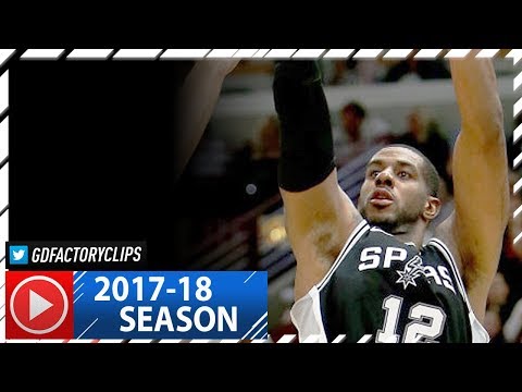 LaMarcus Aldridge Full Highlights vs Bulls (2017.10.21) - 28 Pts, 10 Reb