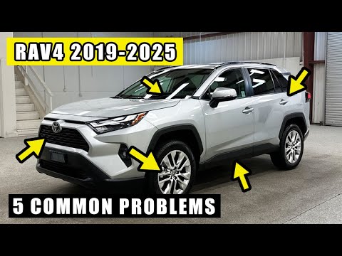 5 Most Common Problems of the Toyota Rav4 2019-2025