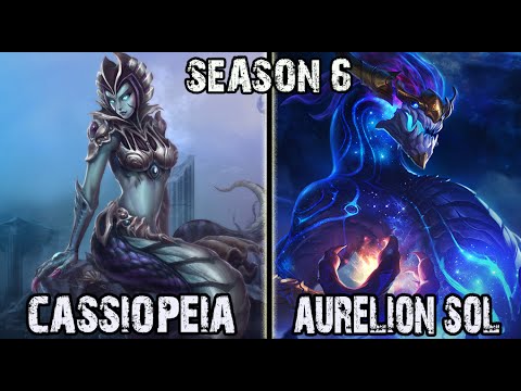 EDG Scout Cassiopeia vs Aurelion Sol MID Ranked Challenger Korea