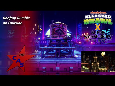 Nick All-Stars Brawl X Smash Ultimate Custom music #5- Rooftop Rumble