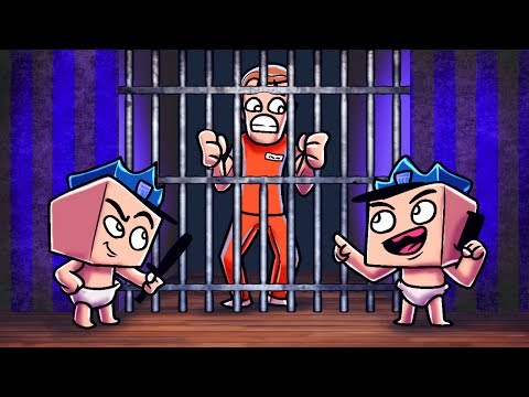 Minecraft | Who's Your Daddy Family? Baby is the BOSS! (Dad is Caged Up)