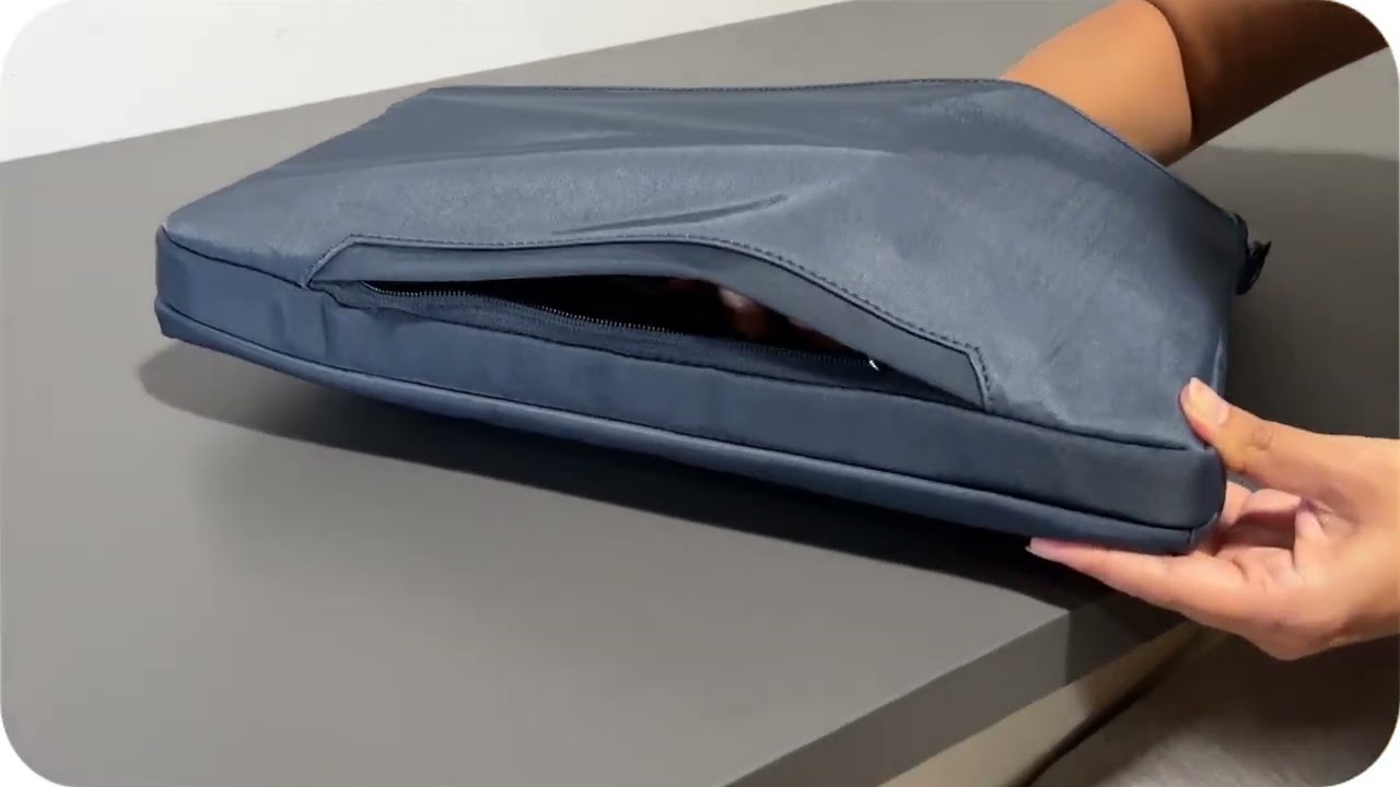 Cумка для ноутбука Uniq Stockholm 16" Abyss Blue (UNIQ-STOCKHOLM(16)-ABSBLUE) video preview