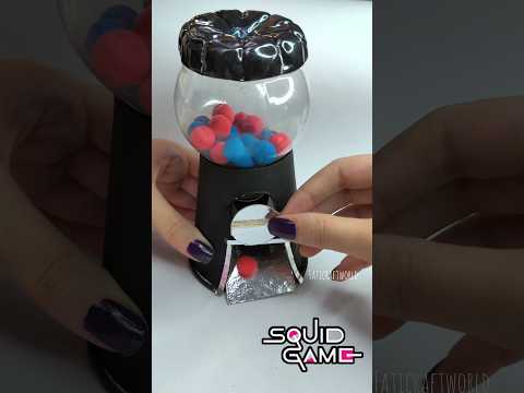 Squid Game 3 gumball machine diy #squidgame #shorts #howtomake