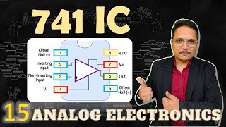 741 IC of Operational Amplifier (Basics, Pin Diagram, Specifications & Applications) Explained