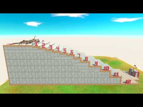 Stairs Challenge - Animal Revolt Battle Simulator