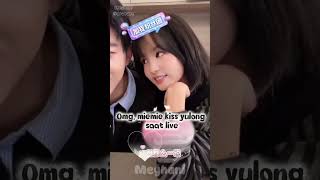 Download lagu Kiss saat live bikin baper banget gak sih😚😍#yulong #cdrama #yuyang #meimei #chinesedrama #couple mp3