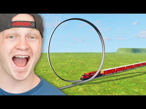 200MPH Train VS Loop!