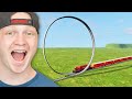 200MPH Train VS Loop