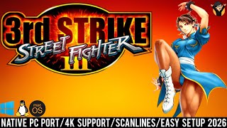 Street Fighter III - Third Strike PC Port - Quick Setup 2026 #streetfighter3rdstrike #arcadegames