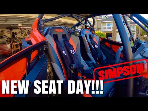 Polaris Pro XP gets new seats!! - Simpson Pro Sport UTV Seats