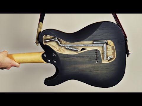 The B-Bender Guitar (the strap pulls the b string)
