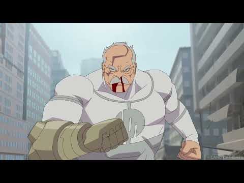 Conquest VS Oliver Full Fight 4K - Invincible Season 3 Episode 8