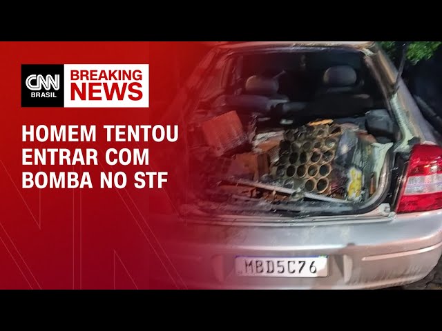 Homem tentou entrar com bomba no STF | WW