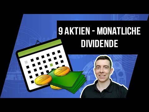 9 Aktien für monatliche Dividende - 3 zur Auswahl für jeweils 4 Monate