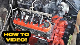 LS Engine Valve Cover Gaskets Replacement, HOW TO VIDEO, 5.3 4.8 6.0 5.7