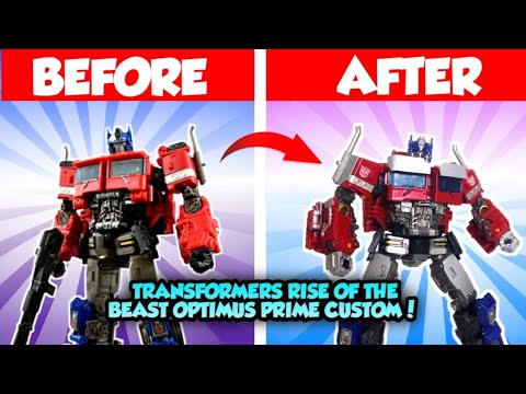 Aku Bikin Optimus Prime Dari Transformers Rise Of The Beasts ku sendiri..