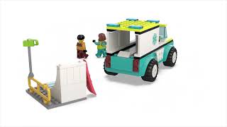 LEGO® City 60403 Sanitka a snowboardista