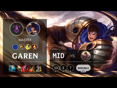 Garen Mid vs Jayce - EUW Master Patch 11.12