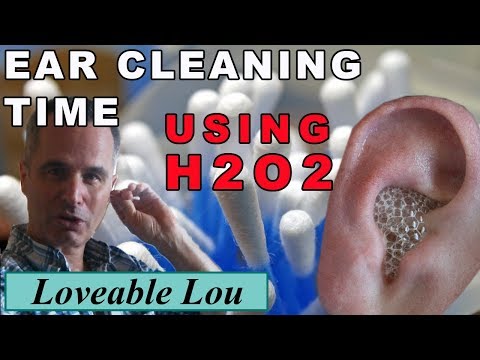 Cleaning My Ears using Hydrogen Peroxide, H2O2