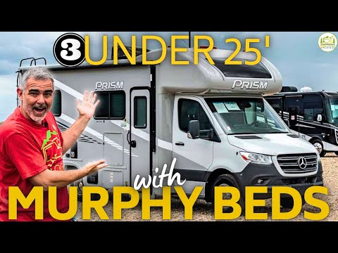 3 Awesome Class C RVs Under 25 Feet With Murphy Beds