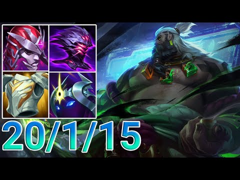 Unkillable Udyr Jungle VS Karthus | EUW Master Patch 13.9