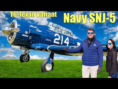 Flying a Piece of American History - 1944 SNJ-5