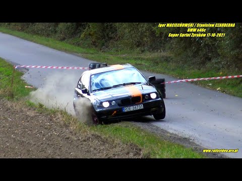 Igor MACIECHOWSKI / Stanisław CZAUDERNA - BMW e46c - Super Sprint Żyraków 17-10-2021