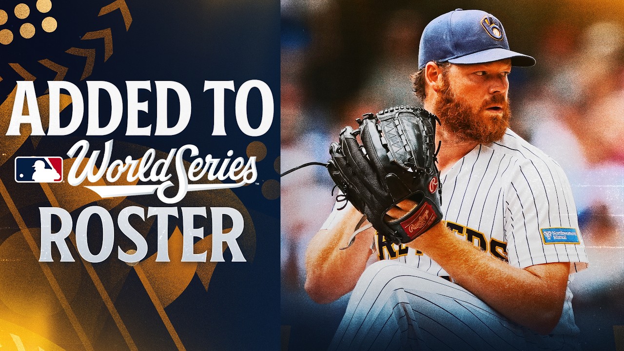 Brewers add Brandon Woodruff to World Series roster! 👀 (2.98 ERA in 9 starts this season! 🔥)