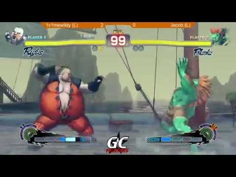 1v1mewildy vs Jacob  | TT14 USF4 Random Select Tourney Grand Final