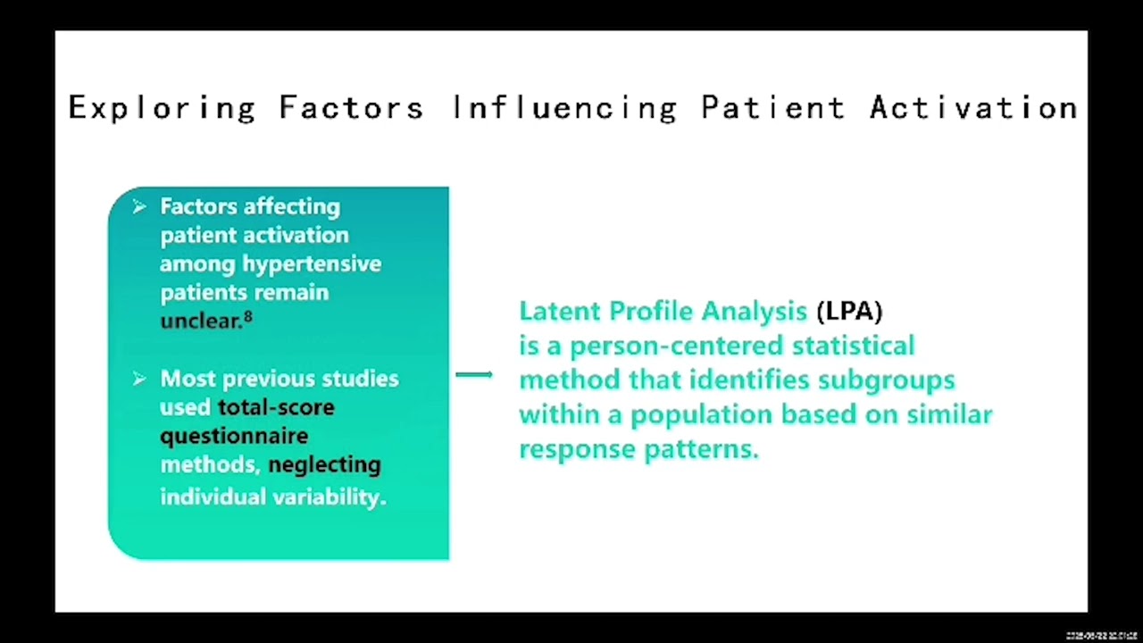 Patient activation in patients with hypertension – Video abstract [524968]