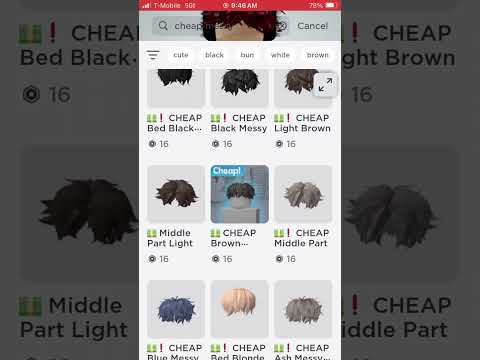 #avatar #cheap #hair #roblox