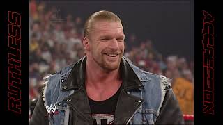 Eric Bischoff appoints Shawn Michaels as Triple H&#39;s manager | WWE RAW (2002) 2