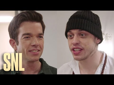 SNL Host John Mulaney Finds a New and Improved Pete Davidson