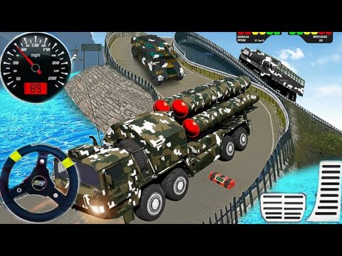 💥Offroad Army Truck Driving Game 2025 🪖 | Heavy Cargo Transport Simulator | Android GamePlay 