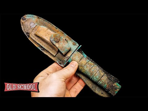 Japanese Vietnam War Era Jet Pilot's Survival Knife RESTORATION