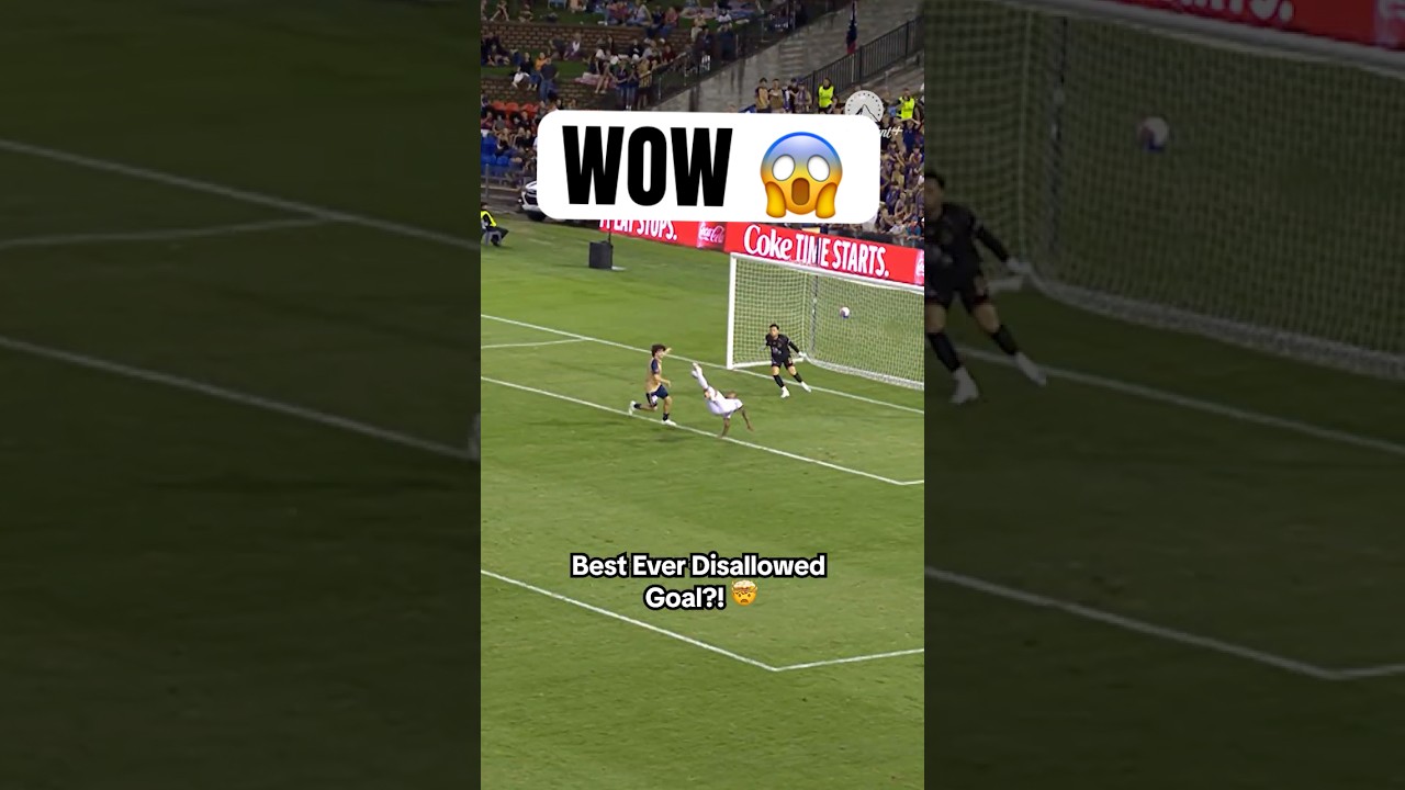 Insane Overhead Kick… But It’s OFFSIDE! 😱🚫