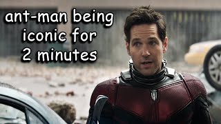 ant-man being iconic in endgame for 2 minutes straight