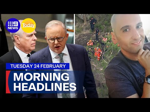 Albanese's attack on Andrew succession; Update on kidnapped grandfather | 9 News Australia