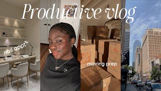 Productive Vlog 🧹📦 | Moving prep, vacation packing & decluttering