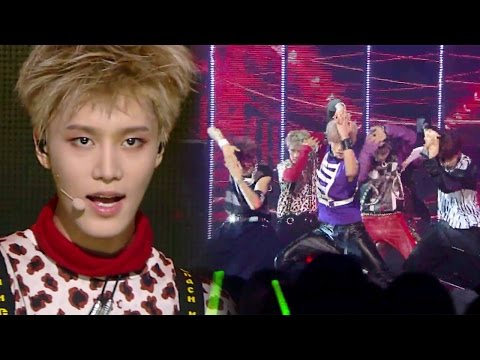 “强大”NCT 127  - 消防车（消防车）@ Popular Inkigayo 20160724
