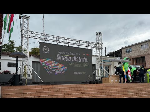 #EnVivo | Anuncio de inicio de obras nuevo Distrito de Policía #Garagoa, #Boyacá.