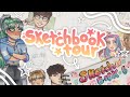 SKETCHBOOK TOUR 6 2022 Marker Drawings Sketches Character Designs